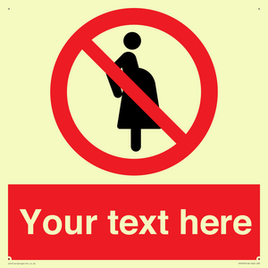 Custom prohibition not for pregnant women